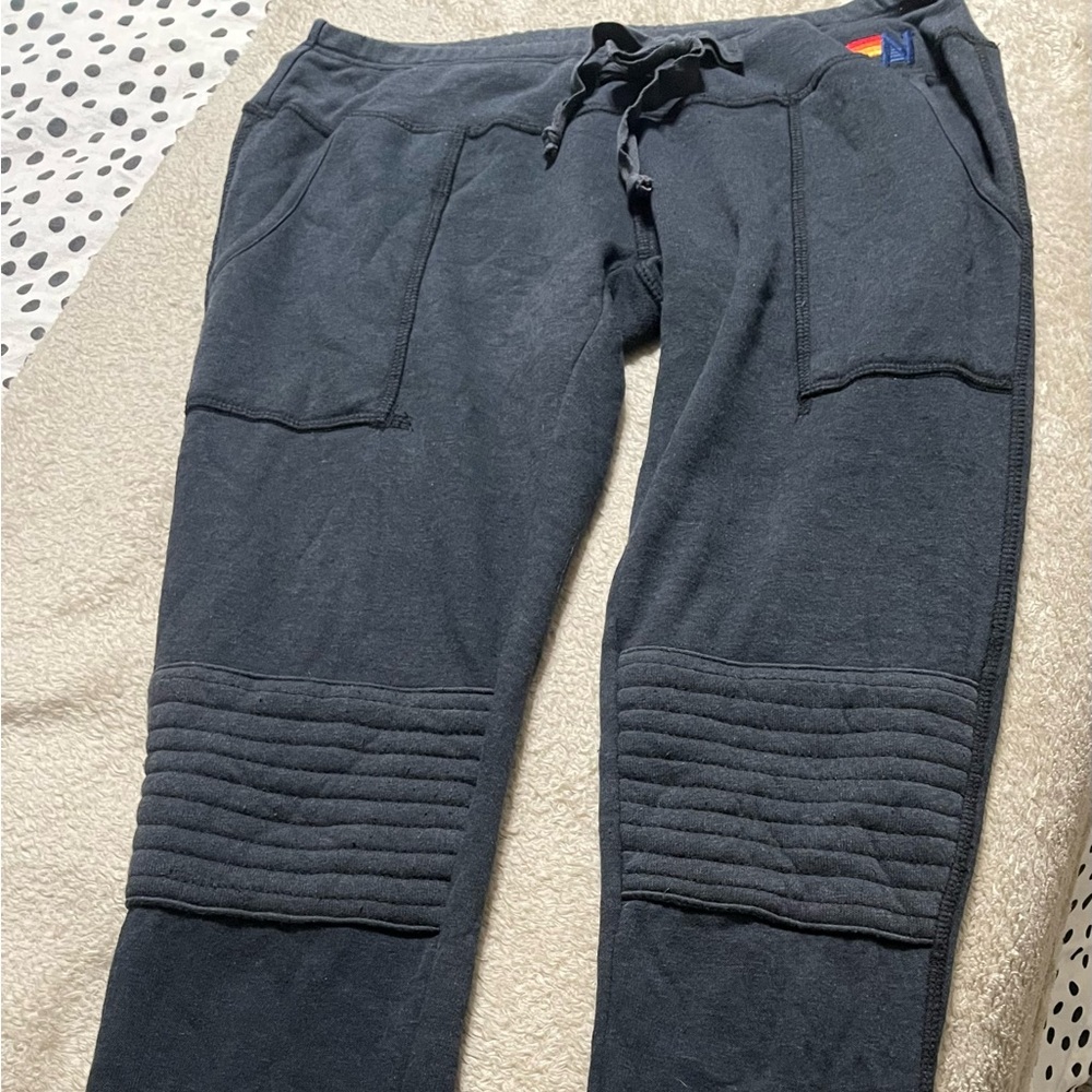 Aviator Nation Dark Gray Sweatpants